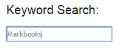 Keyword search box